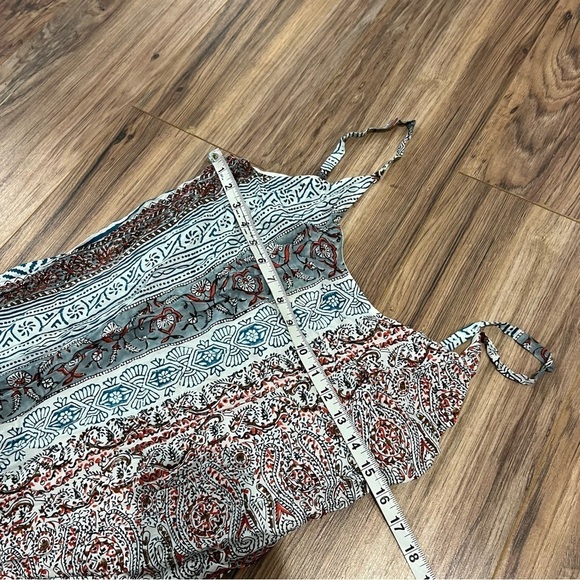 Roller Rabbit August Border Azita Midi Dress in Cloud - Picture 7 of 10